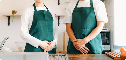 安心して任せられる経験豊富なスタッフ